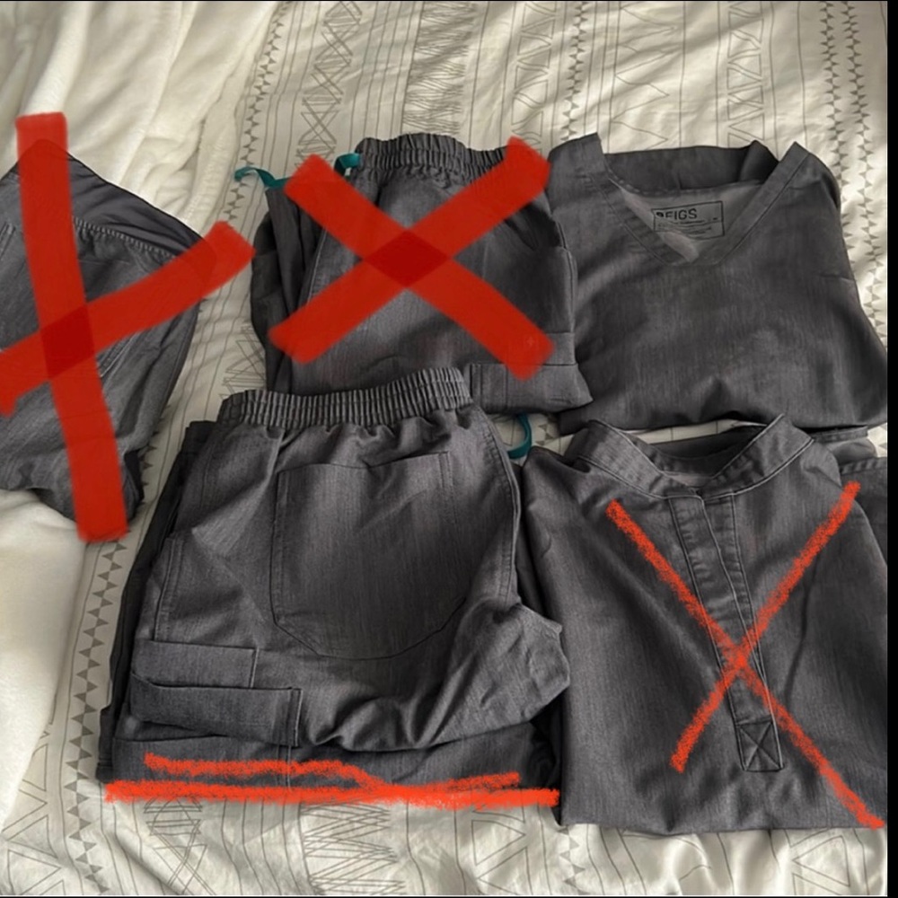 Figs Yola And Casma Graphite Scrubs Gem